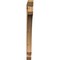 Ekena Millwork Legacy Slat Smooth Bracket, Western Red Cedar, 3 1/2"W x 42"D x 42"H BKT04X42X42LEC06SWR - alternate 4